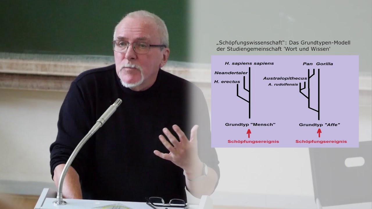 Evolution der Hominini und die kreationistische Grundtypenlehre // Forum Fachdidaktik Biologie 2018