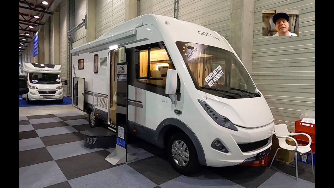 Giottiline G-line 937 edition 50 RV Camper Van Citroen Camping car walkaround and interior V0386