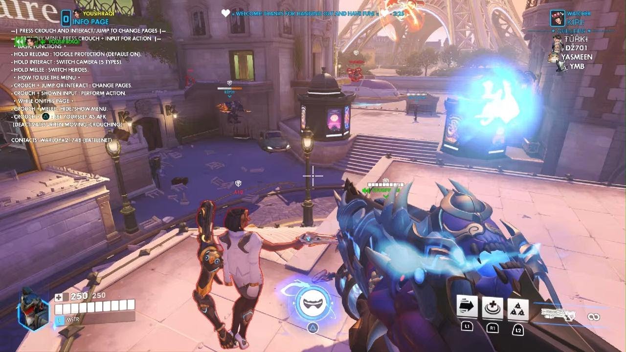 Overwatch التنمر على الفمبوي