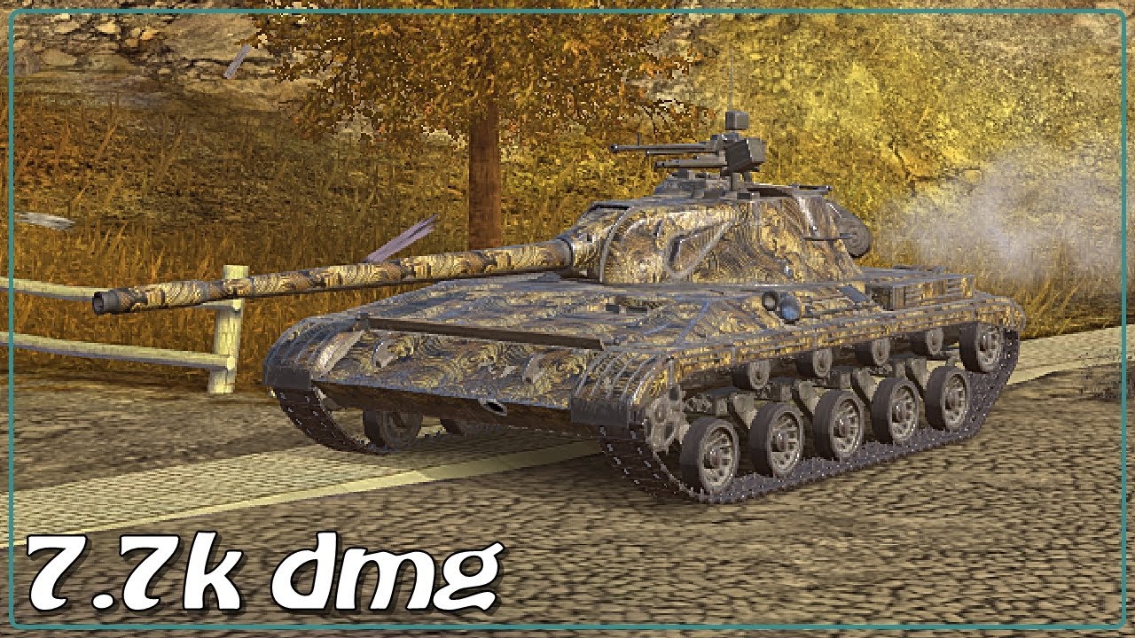 Object 84 • 2 frags • 7.7k dmg • WoT Blitz