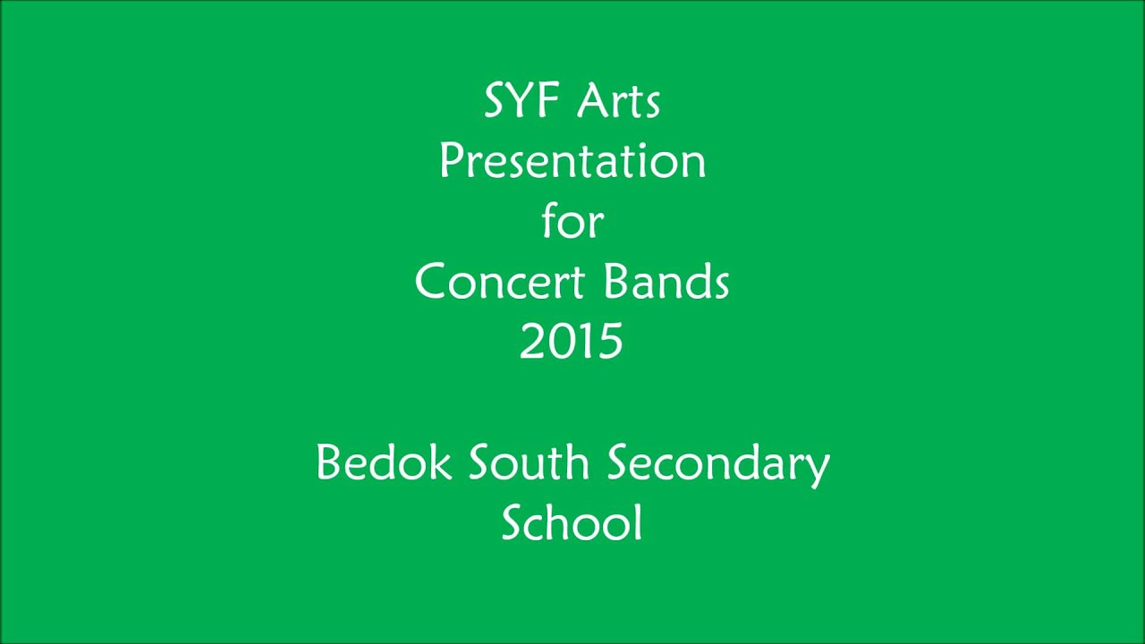 SYF 2015 Bedok South Secondary School (Band No. 41)