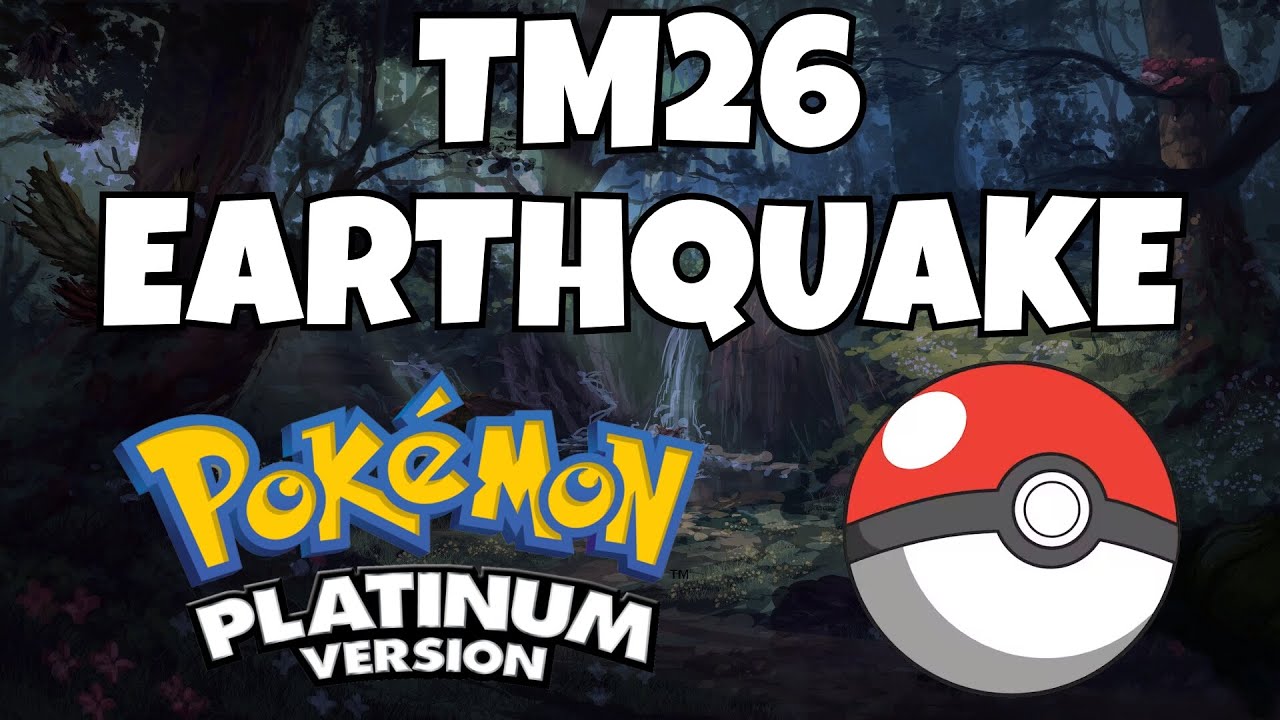 Как найти землетрясение TM26 в Pokemon Platinum | Обучающее видео Pokemon Platinum