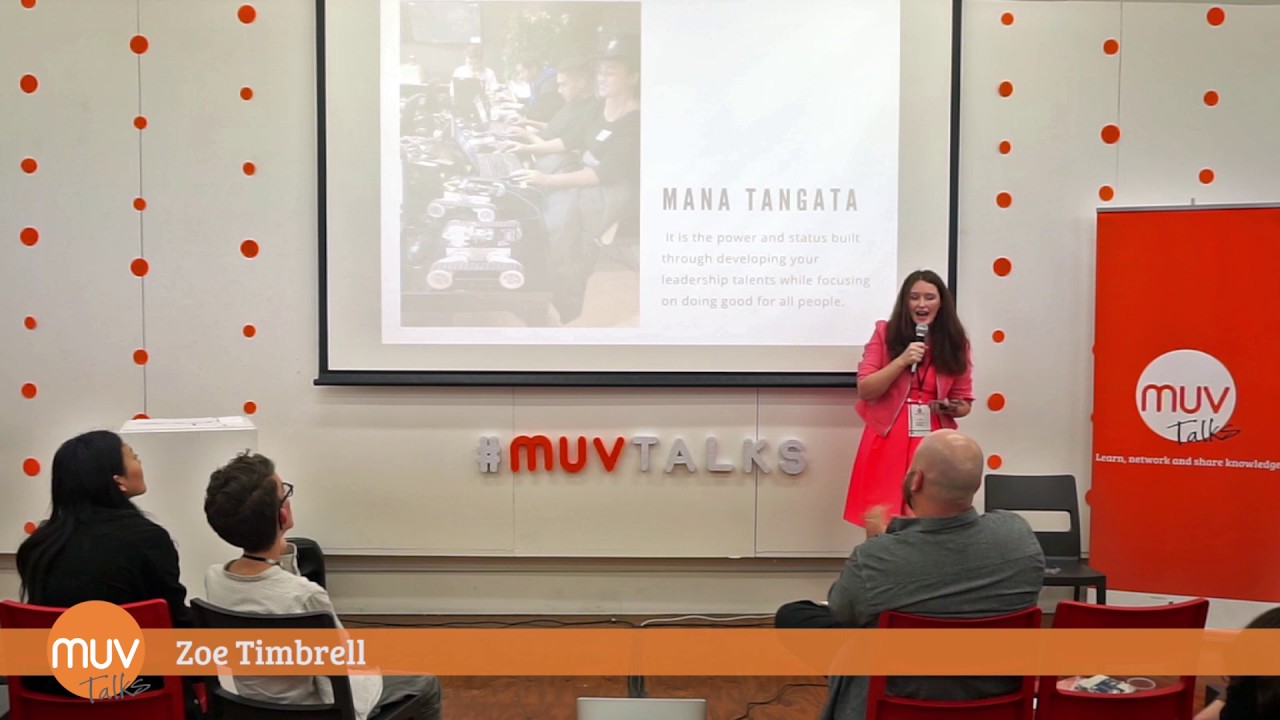 Zoe Timbrell | MUV Talks Leaders of tomorrow