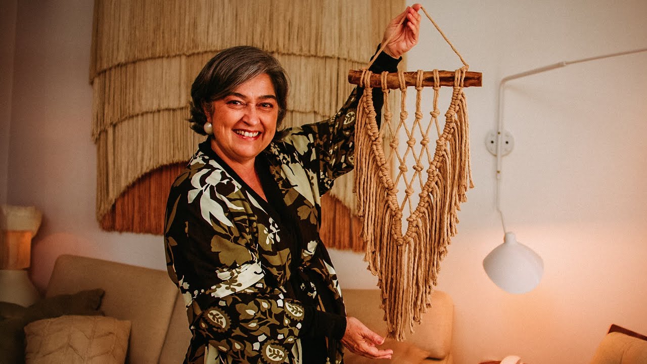 Decoração de Parede em Macramê | Tutorial Passo a Passo