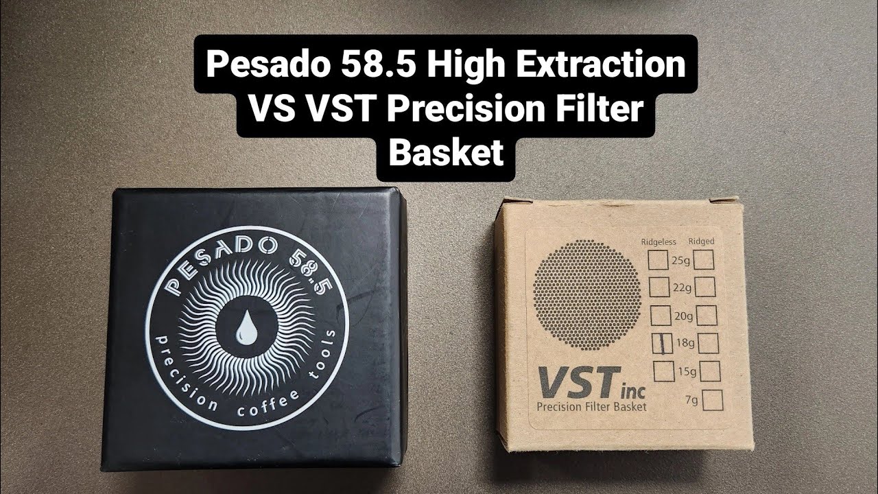 Pesado 58.5 High Extraction | VST Precision Filter Basket | DF64V Omni Mizen Burrs Part 1