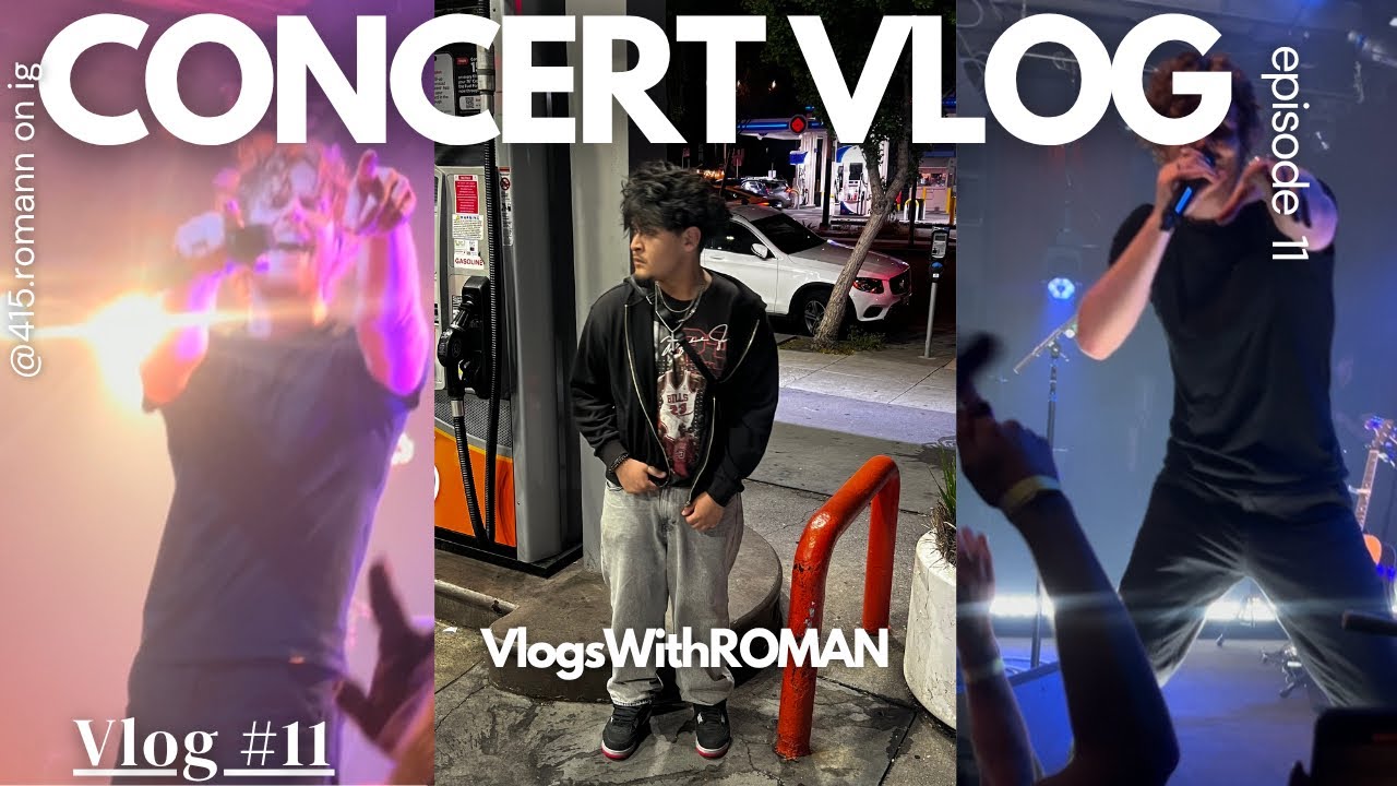 CONCERT VLOG ft Matt Hansen (vlog 11)