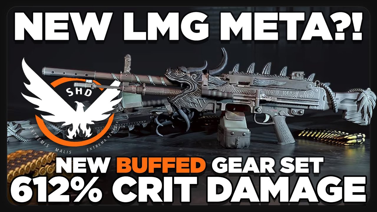 NEW Gear Set is INSANE ~ Are LMG's The New META?! | TU25 | The Division 2
