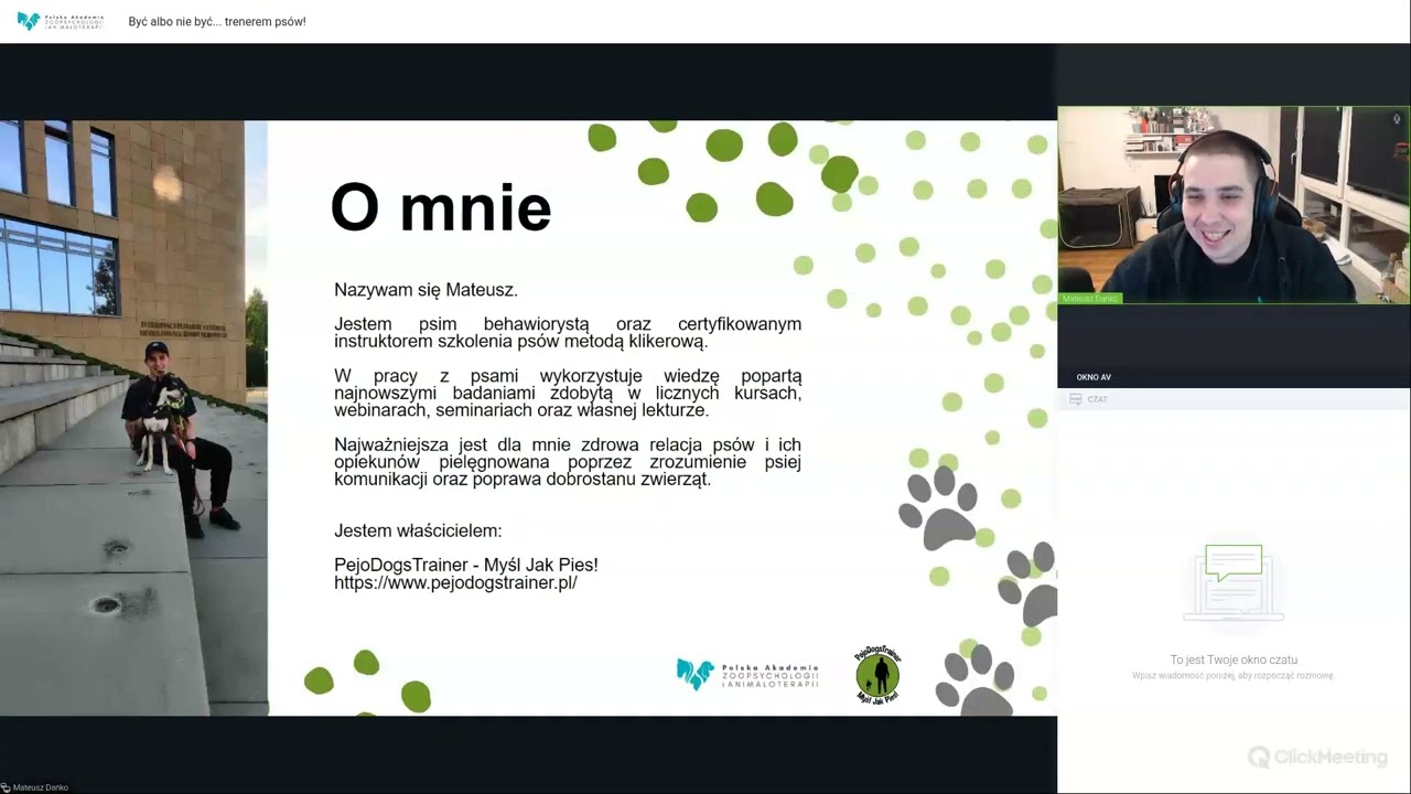 Być albo nie być...  trenerem psów!