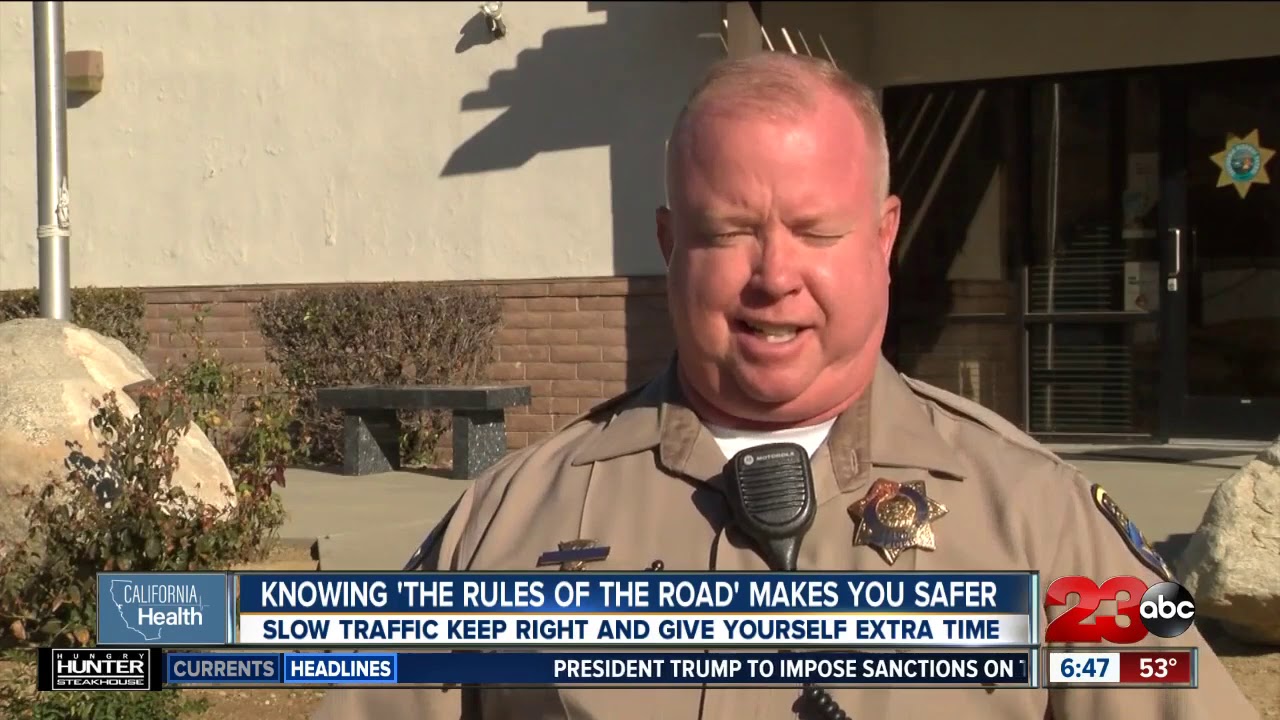 California Health: Knowing the Rules of the Road will help you drive safer over Grapevine