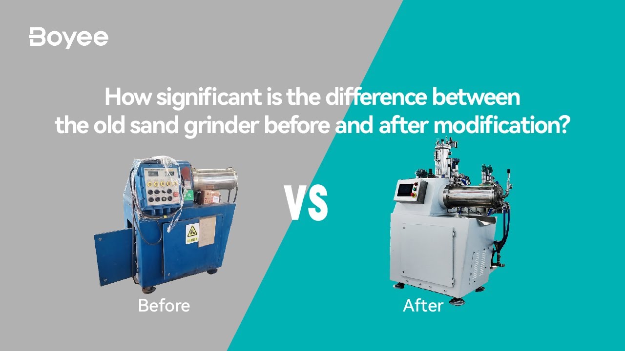 Before vs After | How Much Can an Old Bead Mill Be Upgraded?