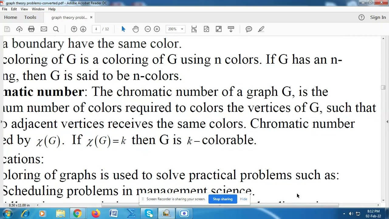 Graph theory (Previous year question papers solutions)