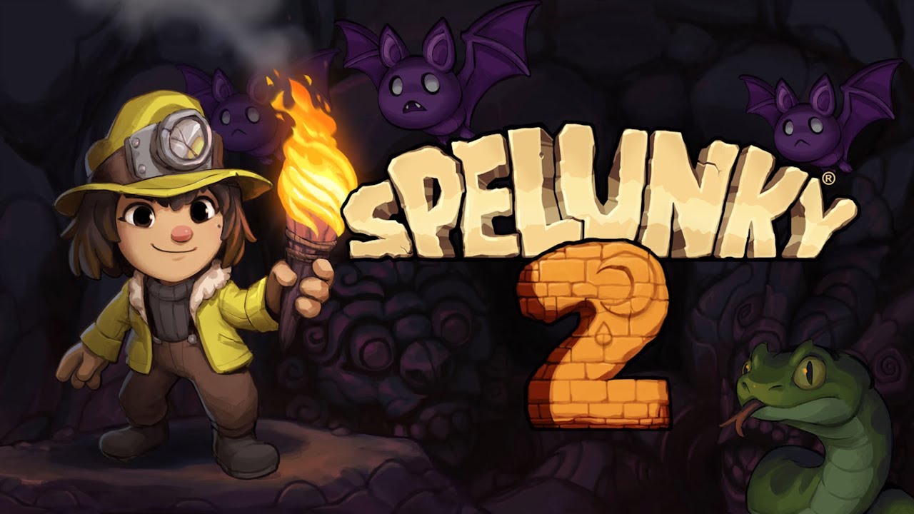Spelunky 2 with @AliasGaming0, @ShakeTheBox, and @CrathPlays