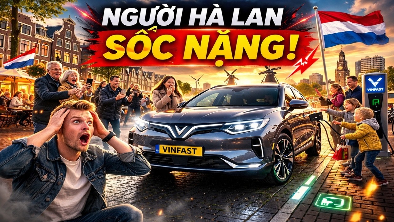 Người Hà Lan Sốc Nặng Trước VinFast - Không Ngờ Việt Nam Lại Làm Được Xe Như Thế!