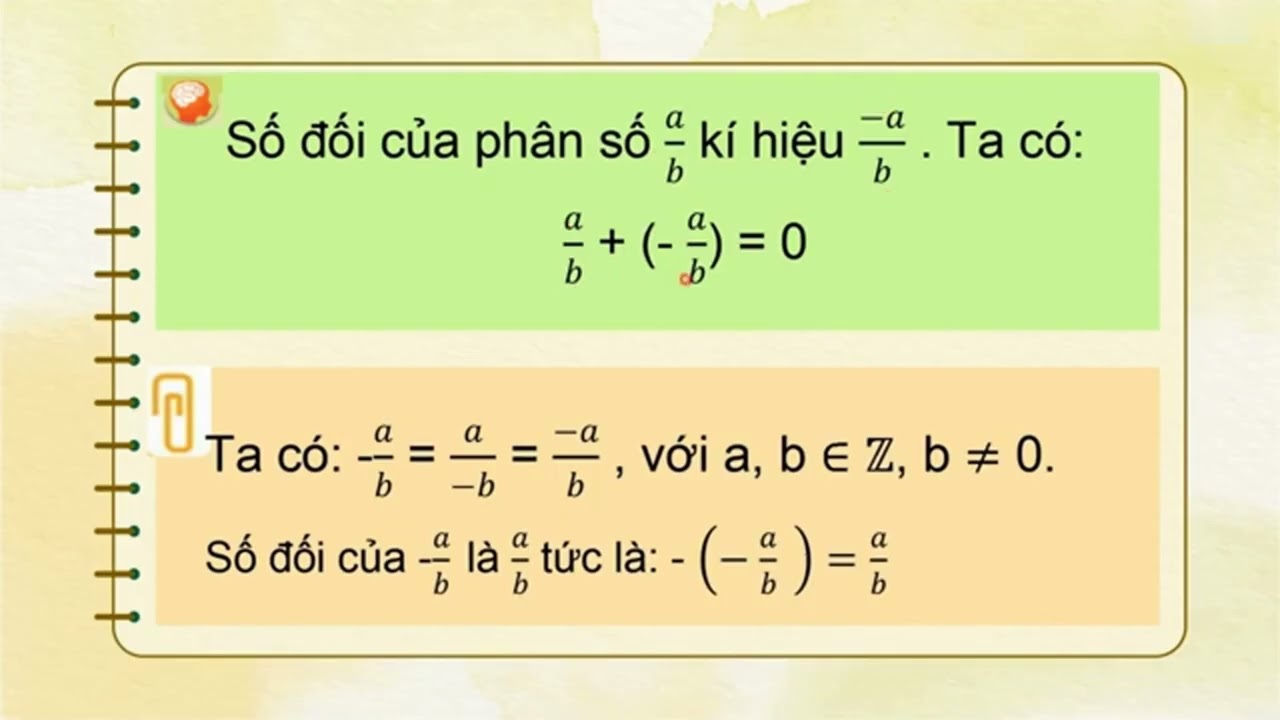 Phép cộng, phép trừ phân số