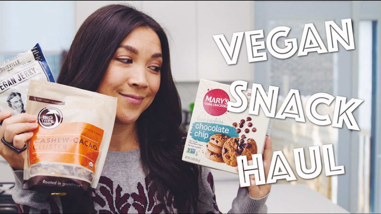 VEGAN SNACK HAUL (iHERB) | Lauren In Real Life
