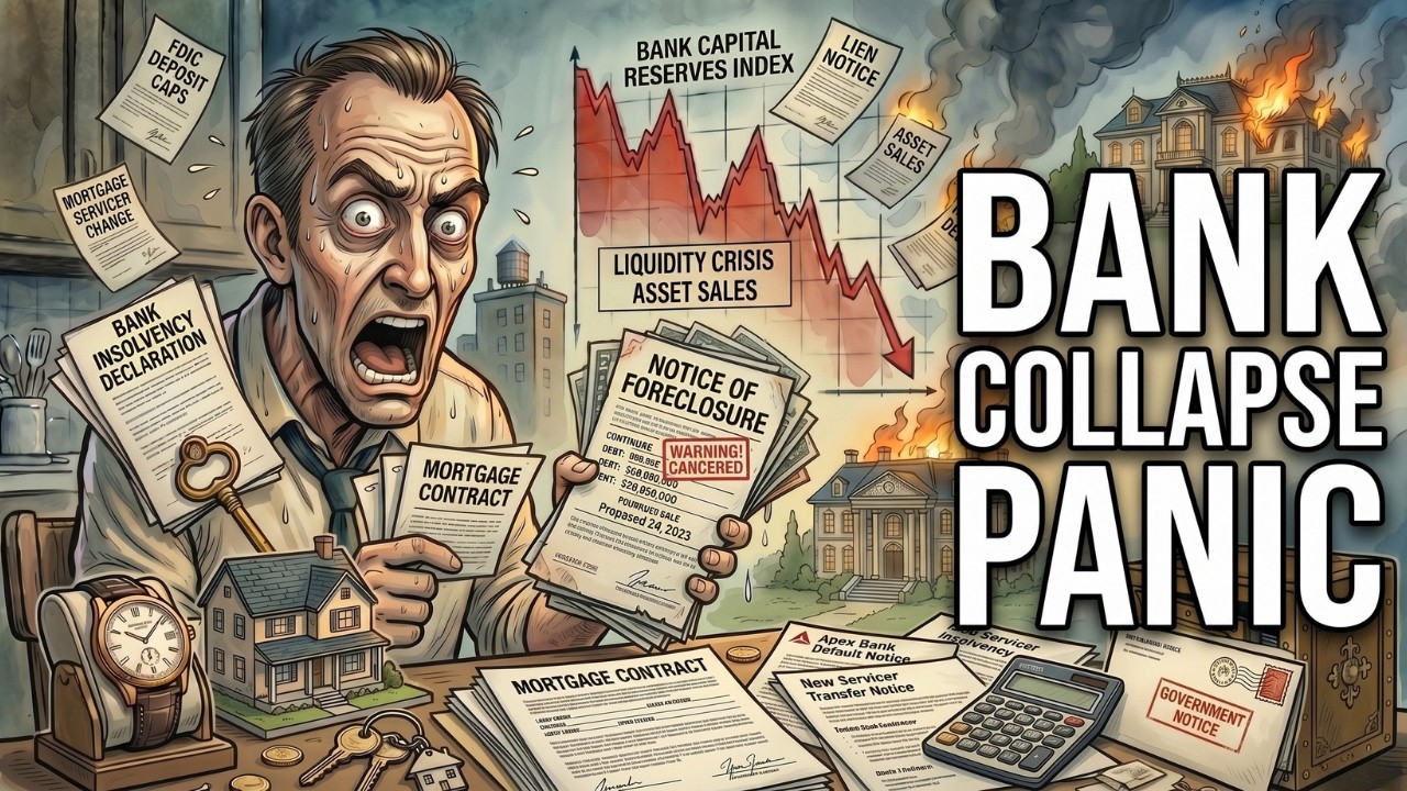 What Happens to Your Mortgage If Your Bank Collapses? Northern Rock, WaMu, Cyprus Explained