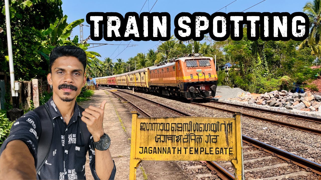 Train Spotting Vlog At Jagannath Temple Gate ❤ | Full Day Train Spotting | Railfanning | Indian Rail