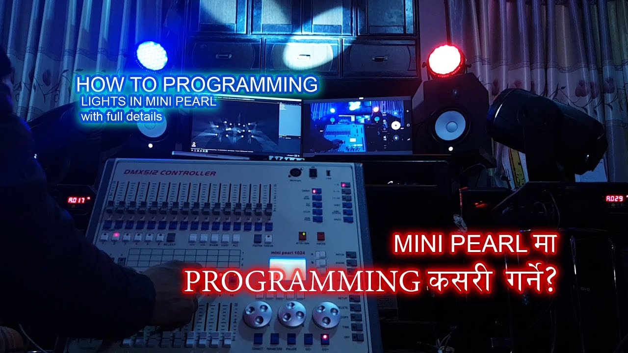 How to light programming in Mini Pearl 1024 details of begin to advance each & Every Function [NP]