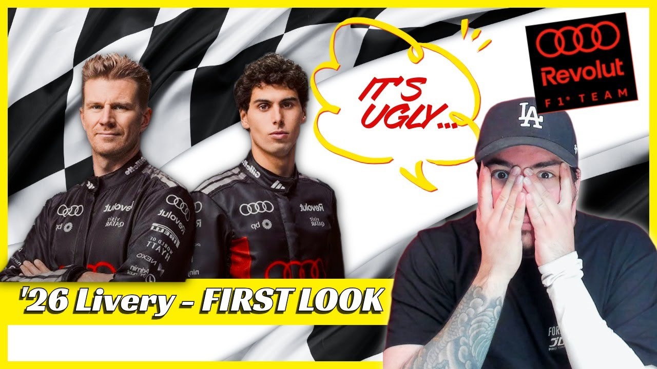 IT'S UGLY! - New 2026 F1 Livery Reveal - AUDI - Reaction