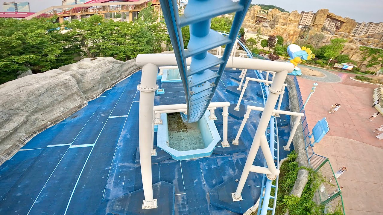 Ocean Adventure 『飞跃海洋』 on-ride POV (乗車映像) / Nanjing Happy Valley (中国)
