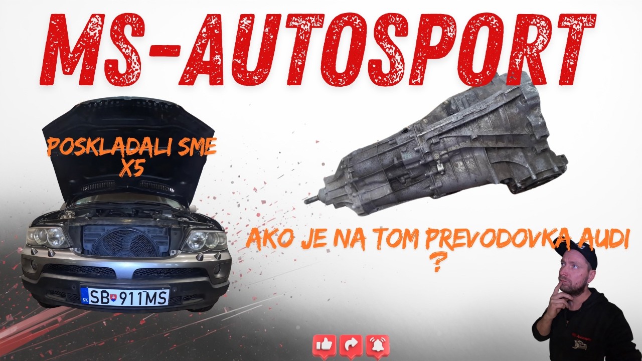 Poskladali sme BMW X5? Oprava Passata ? ... prevodovka Audi funguje?