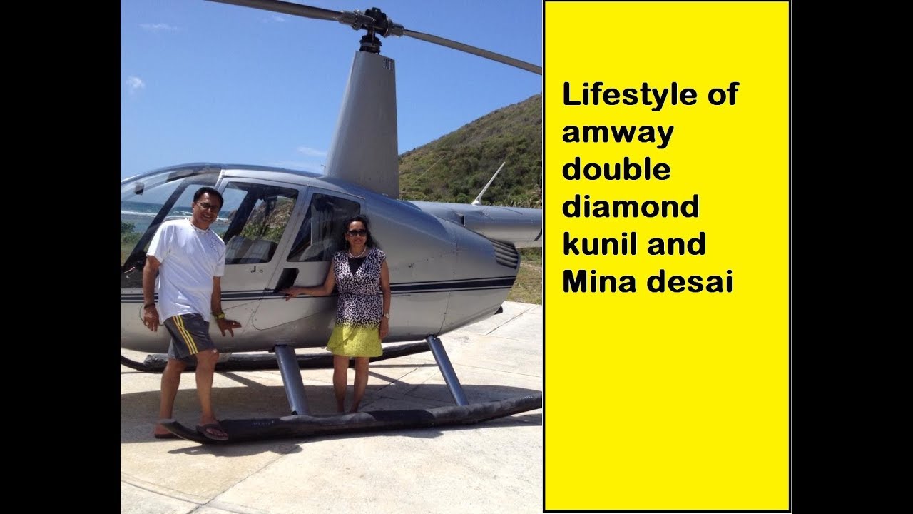 Lifestyle  of amway double diamond kulin and Mina desai
