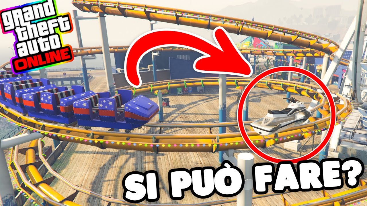 Gta 5 ITA - Montagne Russe VS Motoscafo!! - Gta Si Può Fare