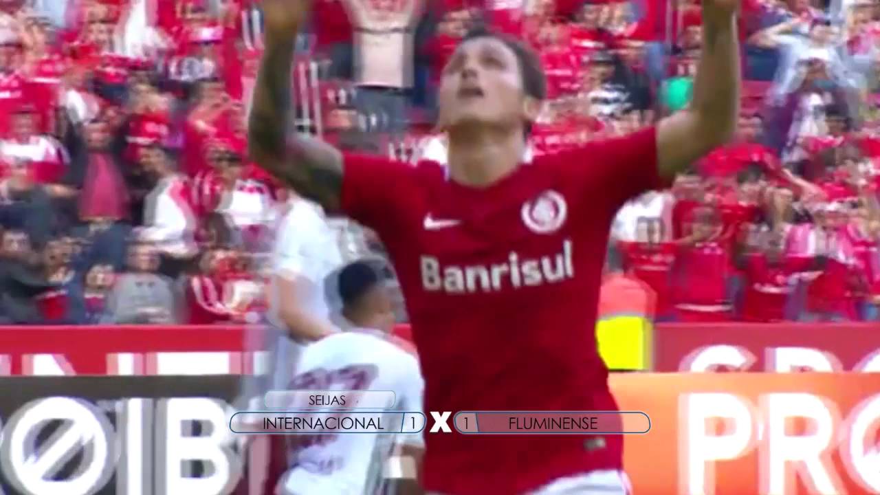 Brasileir&atilde;o 2016 - Internacional 2 X 2 Fluminense