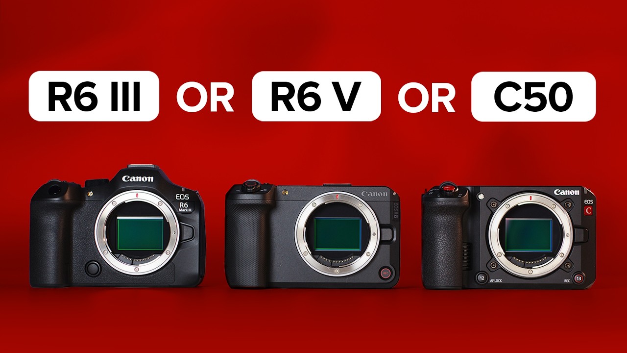 Should You Buy The Canon R6 III, R6 V or C50?!