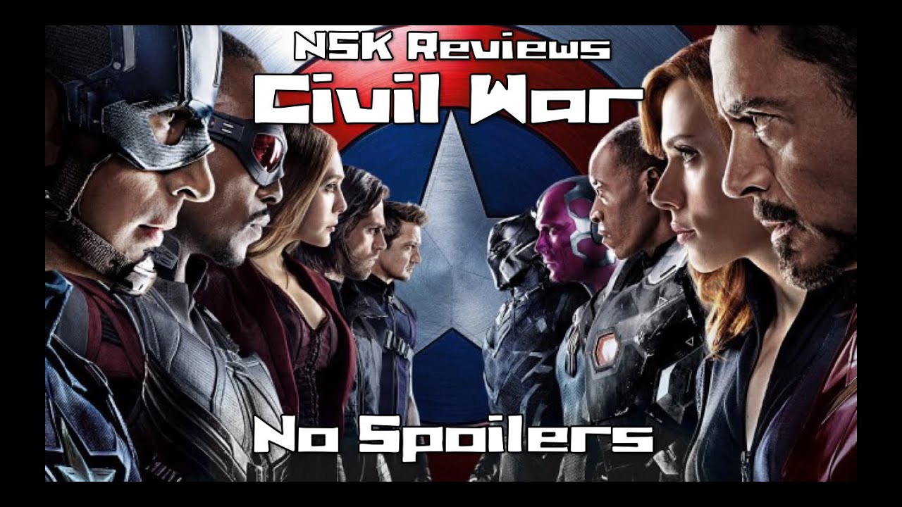 NSK's Captain America Civil War Review (ARK Style with No Spoilers)