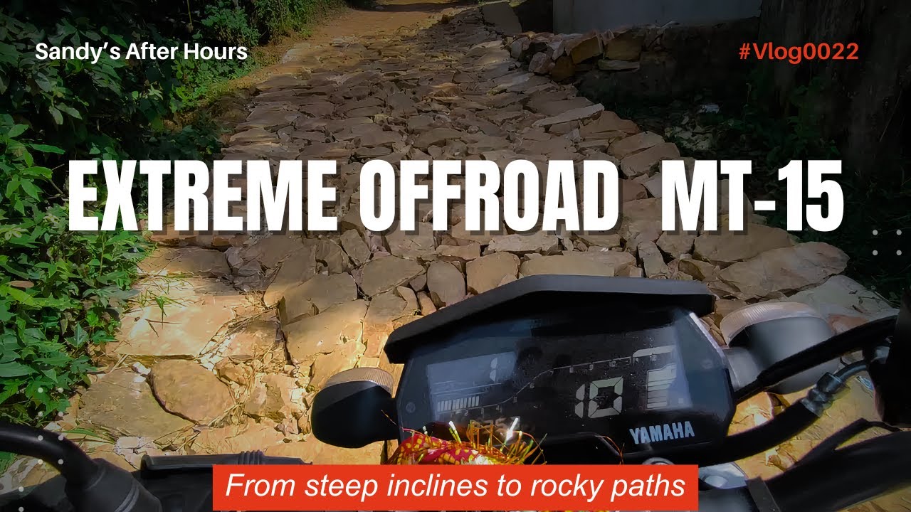 MT-15 Extreme Off-roading Experience | Is MT-15 Good for Hilly Areas? | #MT15BS6 #Offroading