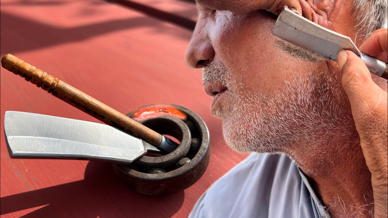 How Rusted Bearing are Turned into Sharp Razor ! Come And See this Amazing Trick