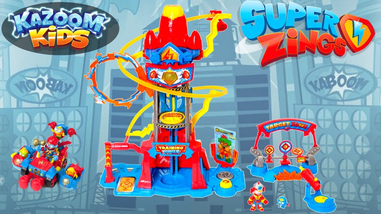 Super Things 8 KAZOOM KIDS Balloon Boxer i Spike Roller. TRAINING TOWER.