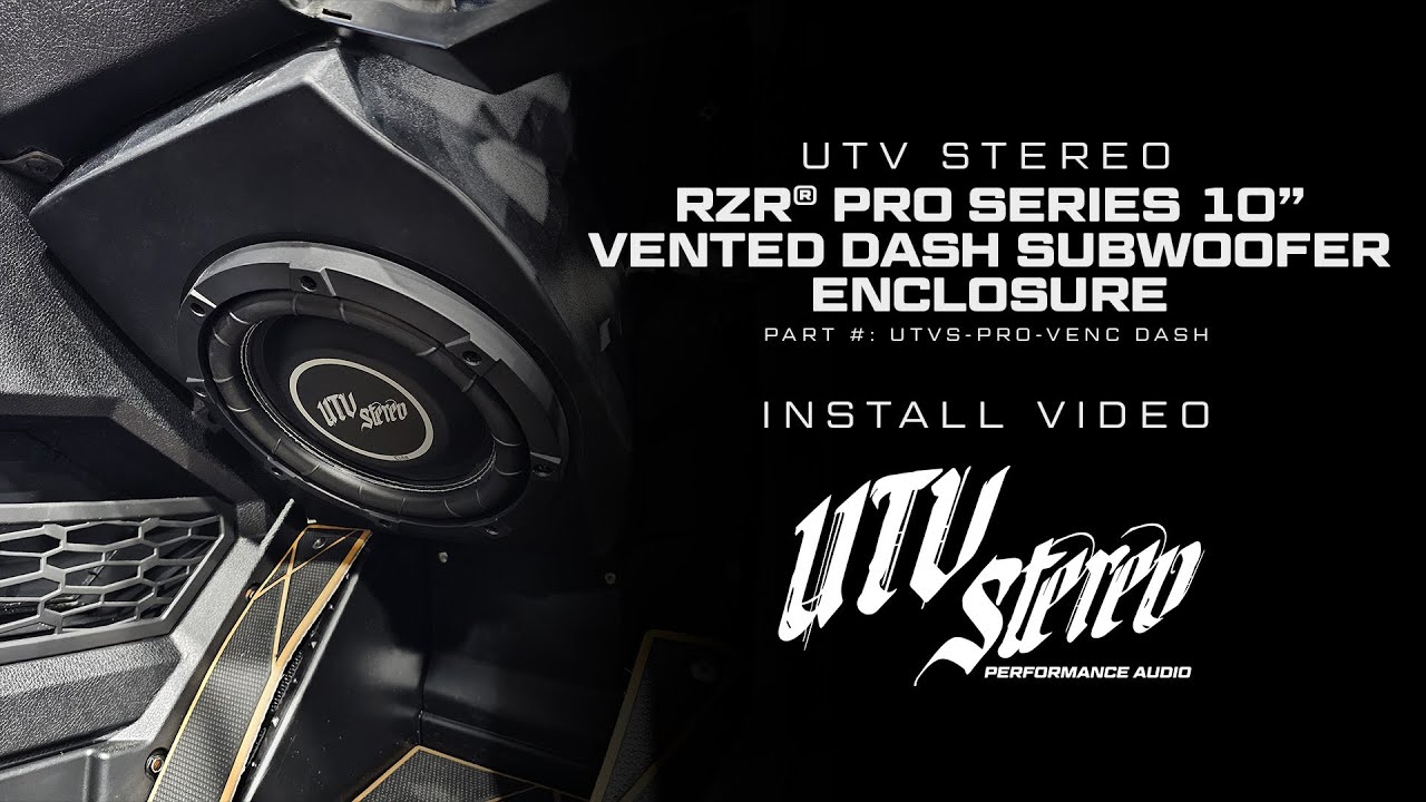 How to Install: UTV Stereo Pro Series 10