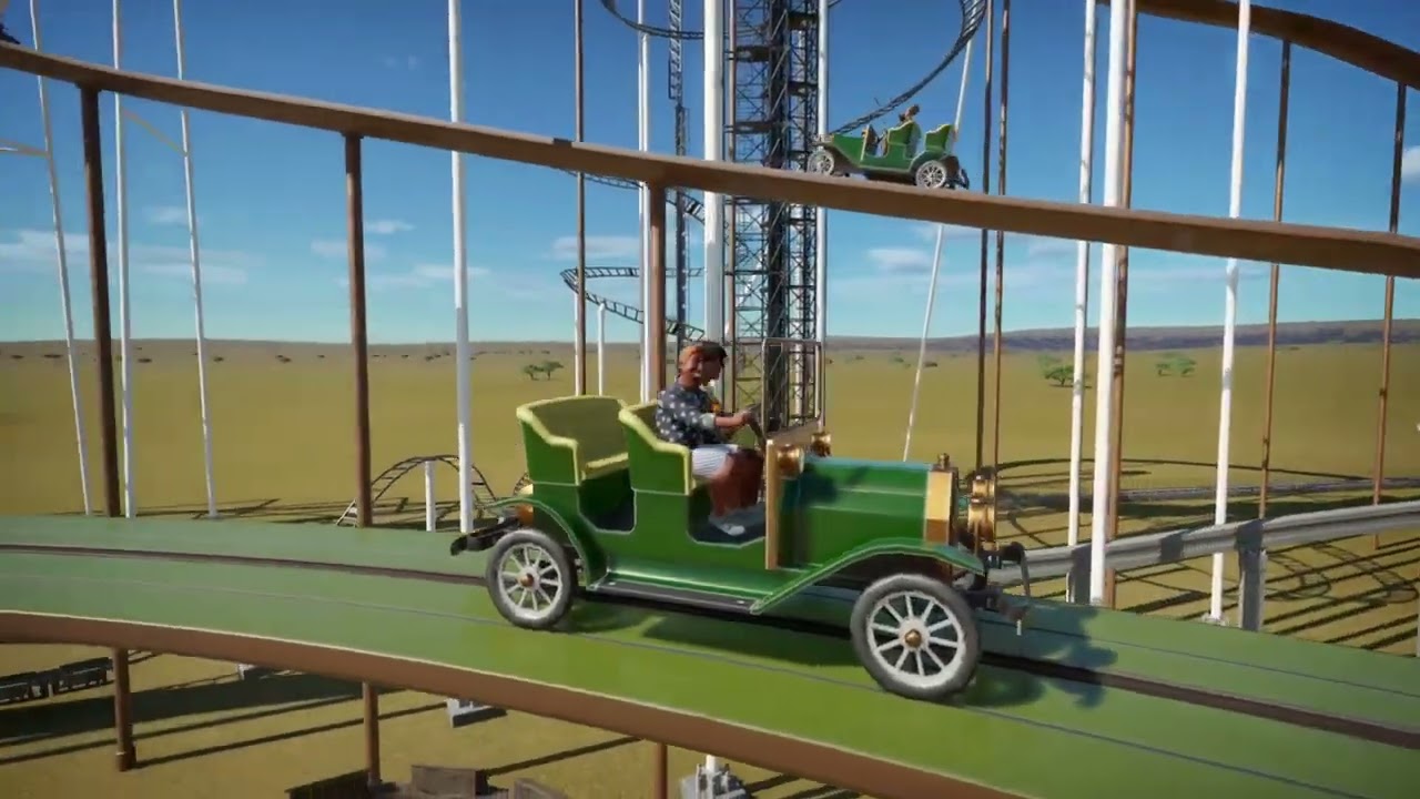Oldtimer Ride - Around (Planet Coaster) - Park 10 NF (Reupload)