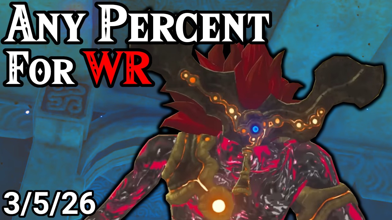 BotW Any% Speedruns for WR Day 34! (Switch 1 v1.6)