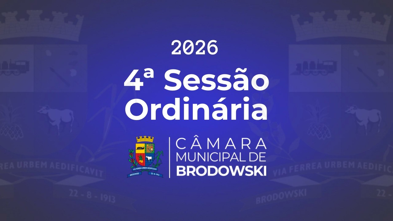 4ª Sessão Ordinária (16/03/2026)