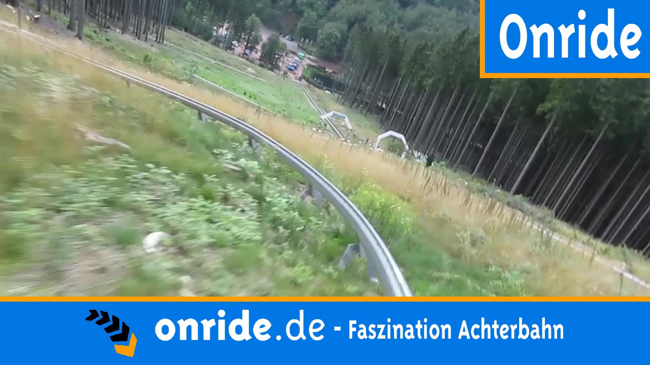 Erlebnisrodelbahn Ruhla | Brandauer | Alpinecoaster | POV