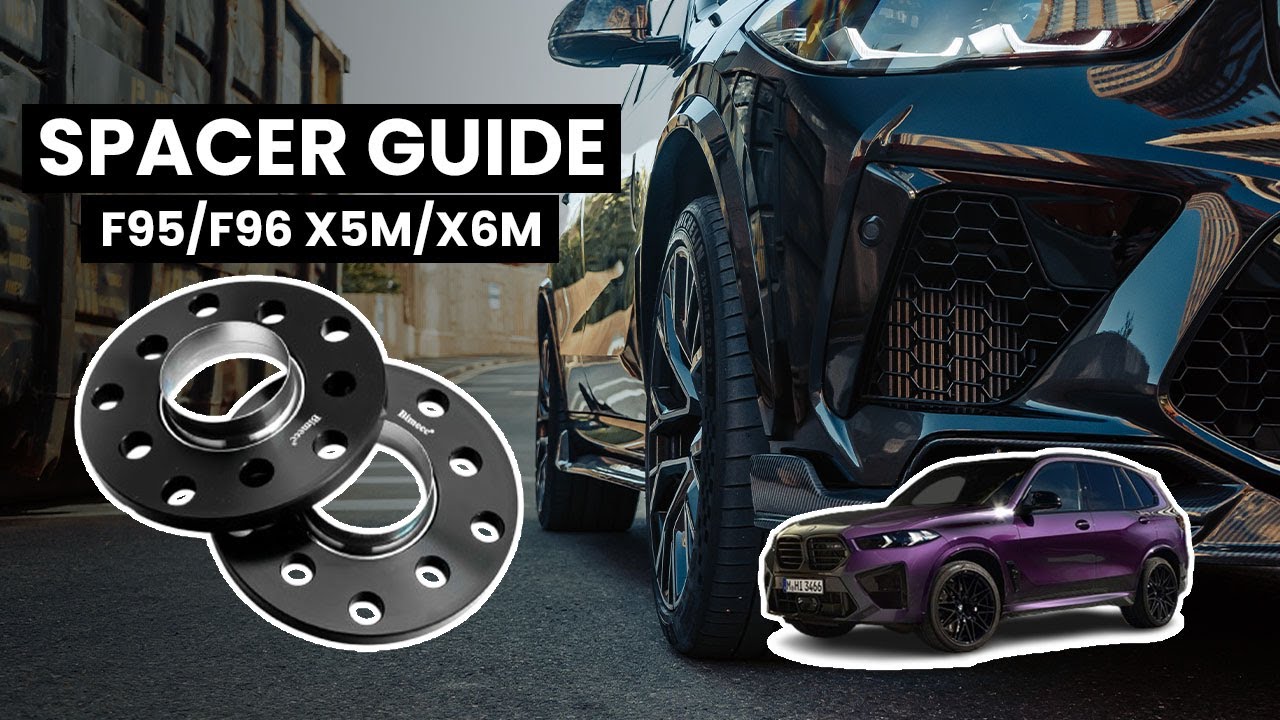 HOW WE FITTED SPACERS TO THIS F95 X5M (BMW F95/F96 X5/X6 Spacer Guide)