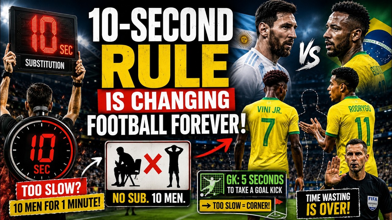 Teams HATE This New FIFA 10-Second Substitution Rule