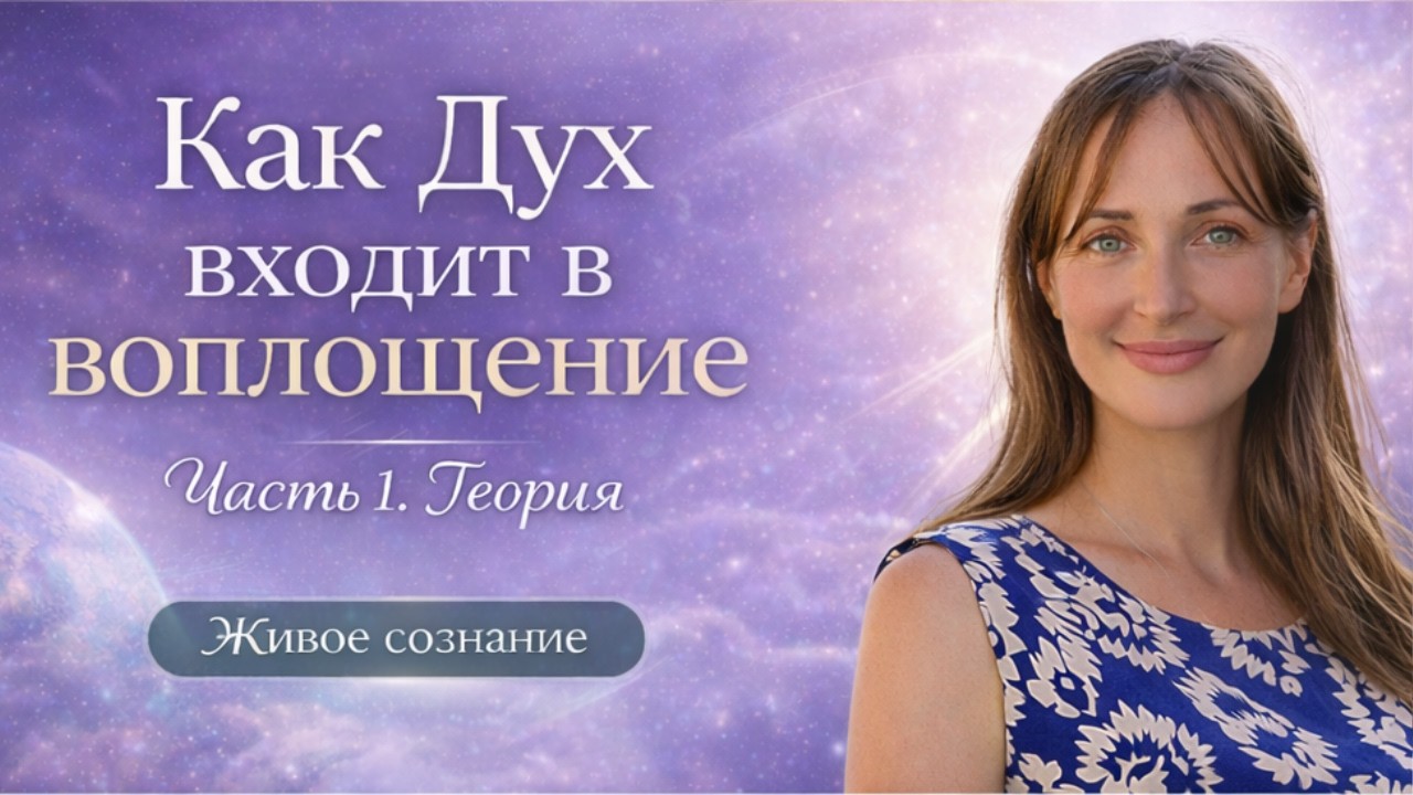Как Дух входит в воплощение. Часть 1. Теория | Луч сознания и рождение личности