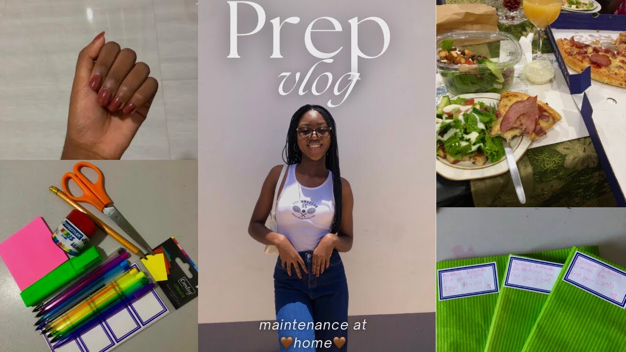 PREP FOR THE SEMESTER WITH ME🤍🦋 || UNILUS LAW STUDENT (maintenance and stationery)