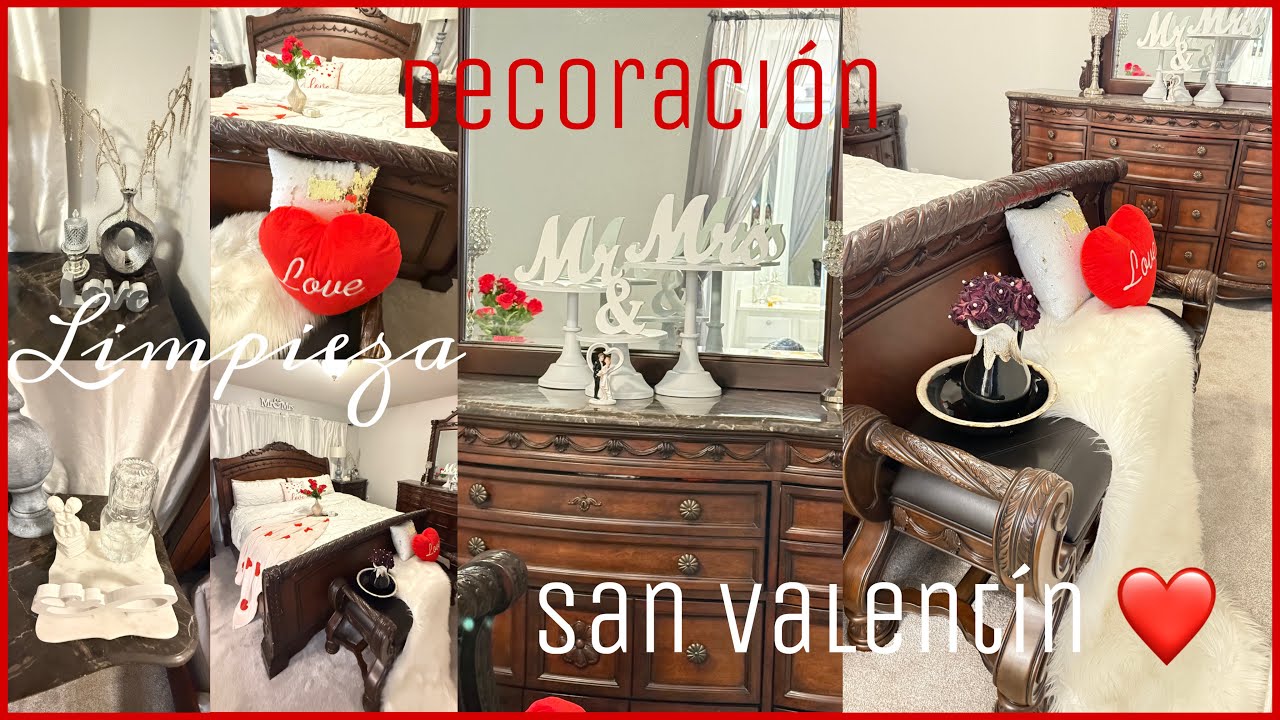 IDEAS PARA DECORAR EL DÍA DEL AMOR Y LA AMISTAD ❤️Recámara | Decorating ideas 