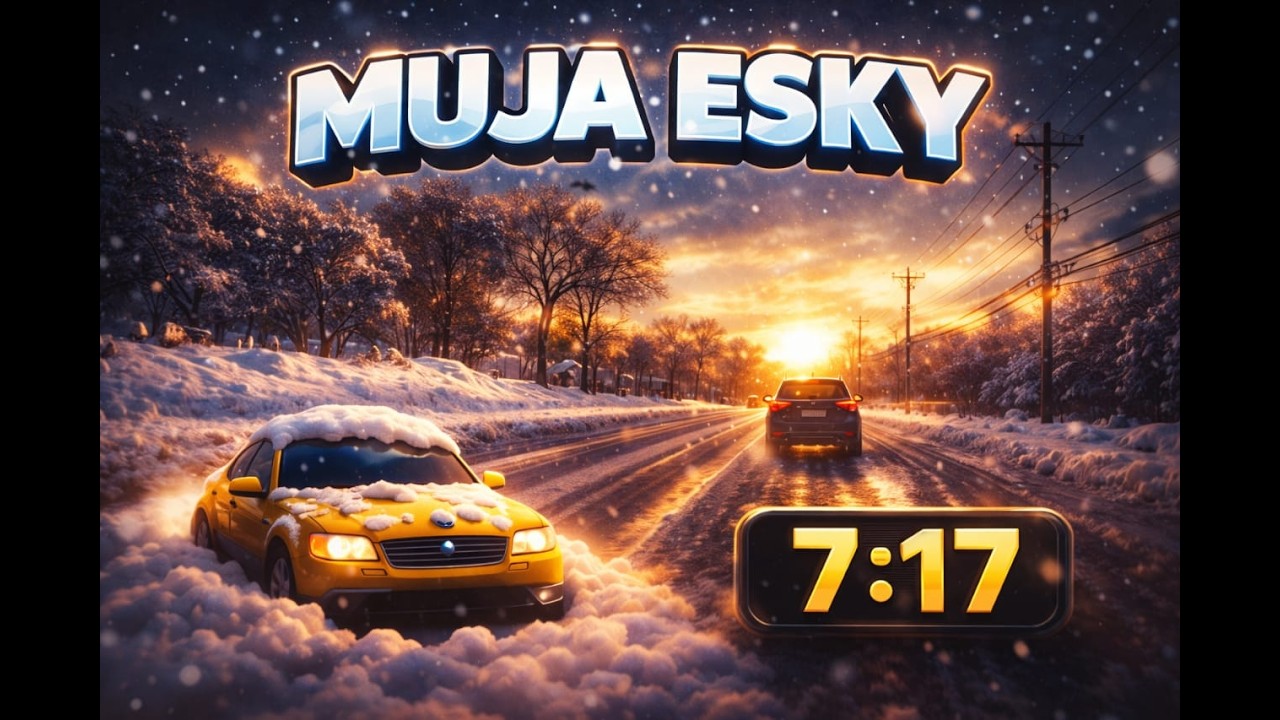 Muja Esky ❄️ | Cinematic Snow Drive Experience New york city