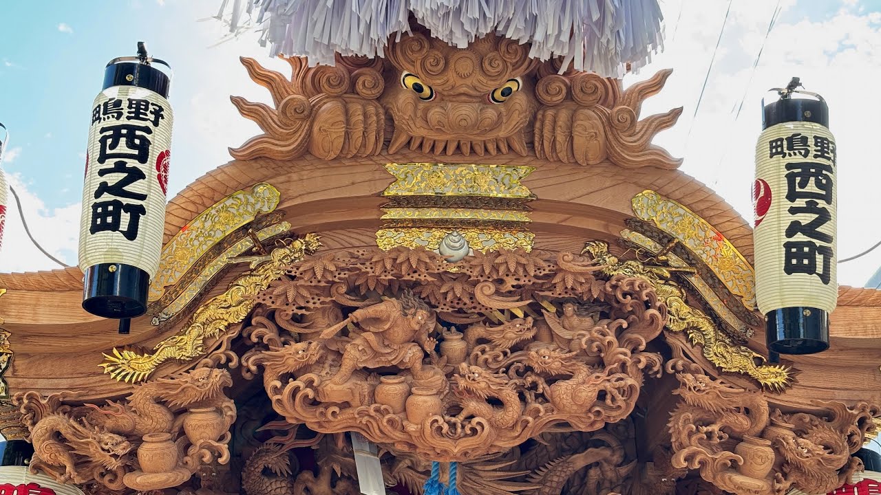 鴫野 夏祭り 駅前パレード