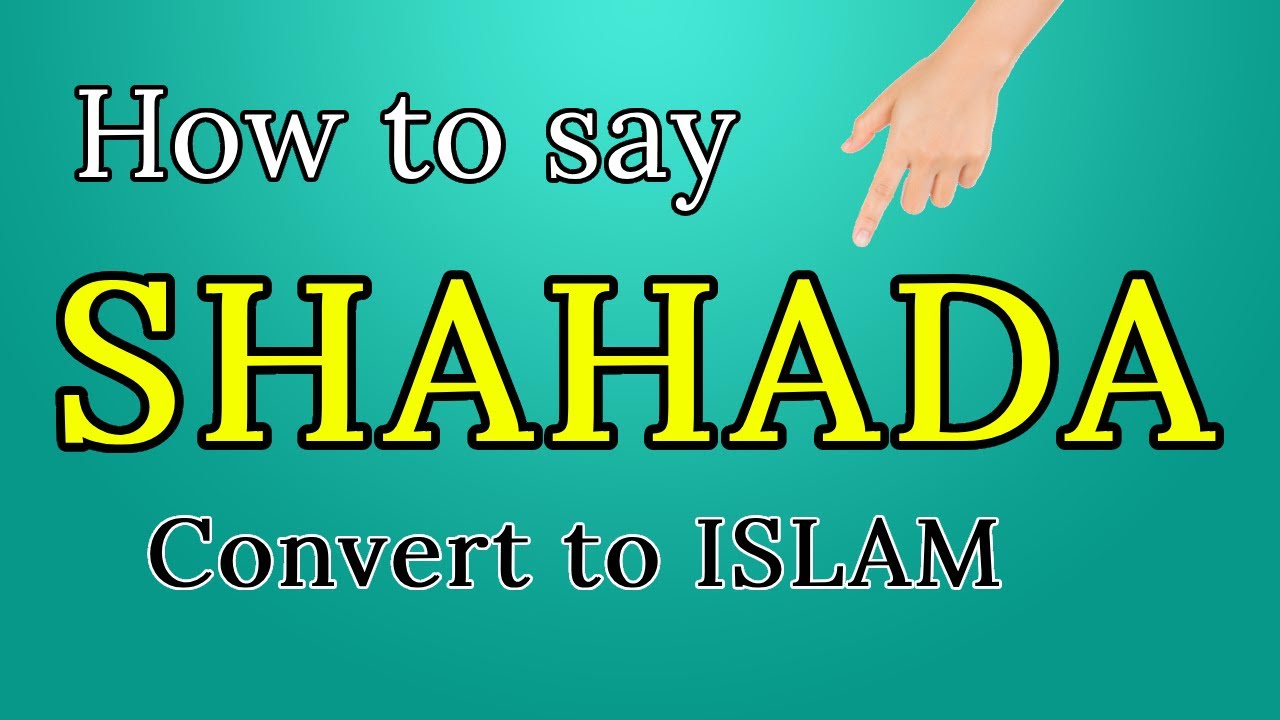 How to Say the Shahada To Becoming a Muslim
