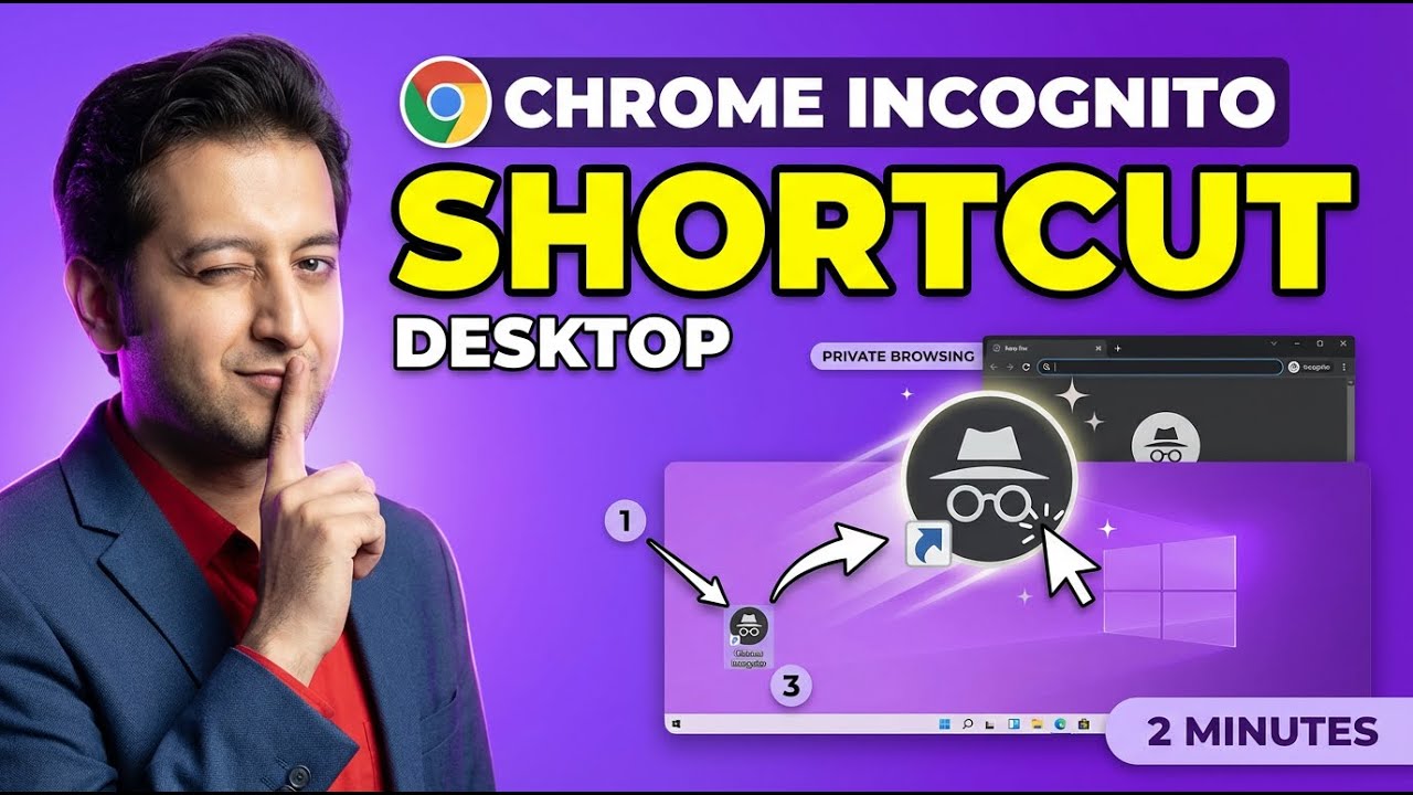 How to Create a Google Chrome Incognito Mode Shortcut | Quick & Easy Guide