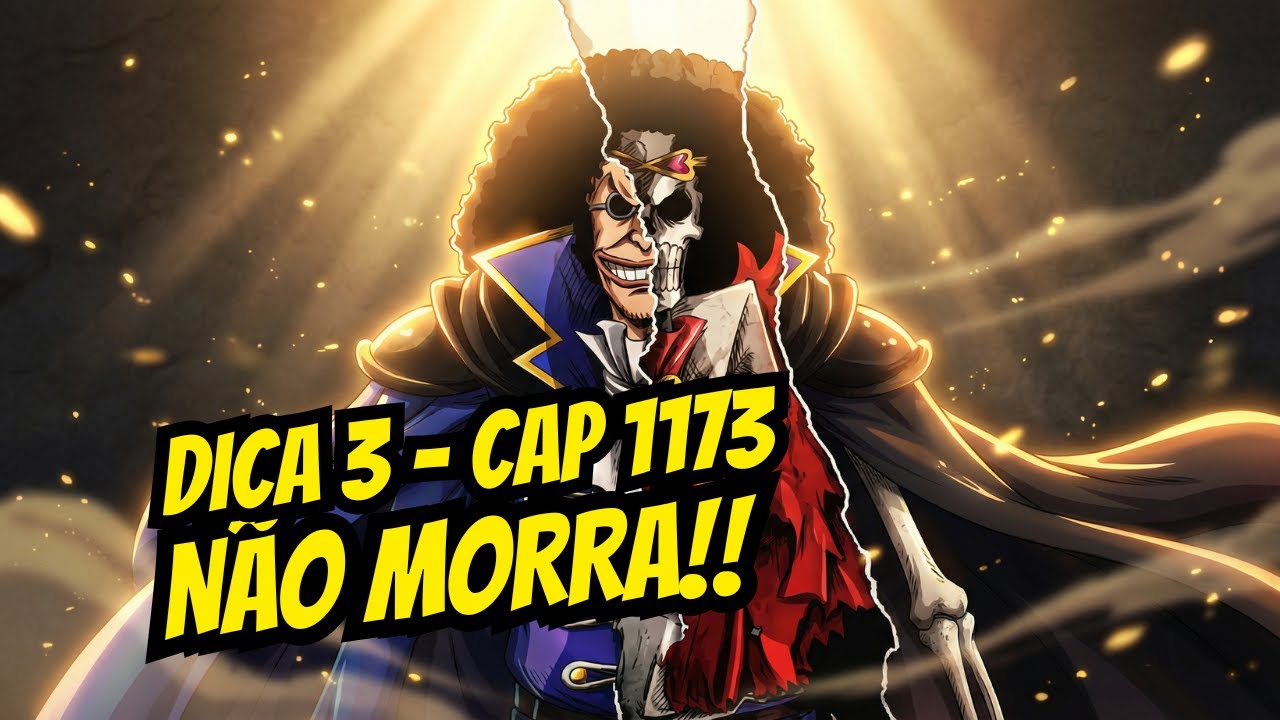 ONE PIECE 1173 - DICA 3 - NÃO MORRA