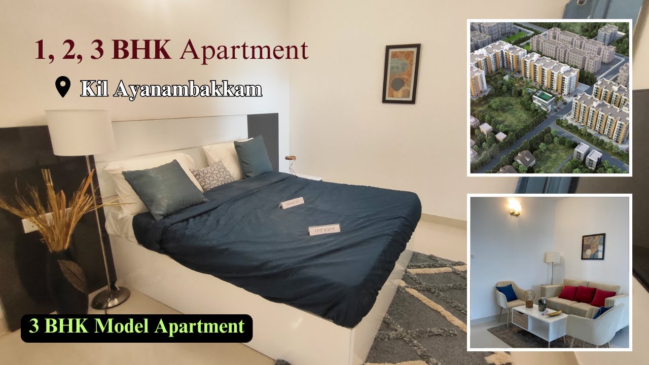 S and P Courtyard  | 1, 2, 3 BHK Apartment | Near Maduravayal | 📞+91 7550098989.