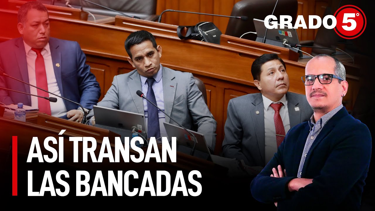 As&iacute; transan las bancadas | Grado 5 con David G&oacute;mez Fernandini
